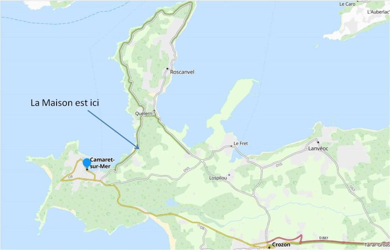 Maison Superbe Vue - 200m De La Hébergement de vacances Camaret-sur-Mer